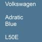 Preview: Volkswagen, Adratic Blue, L50E.